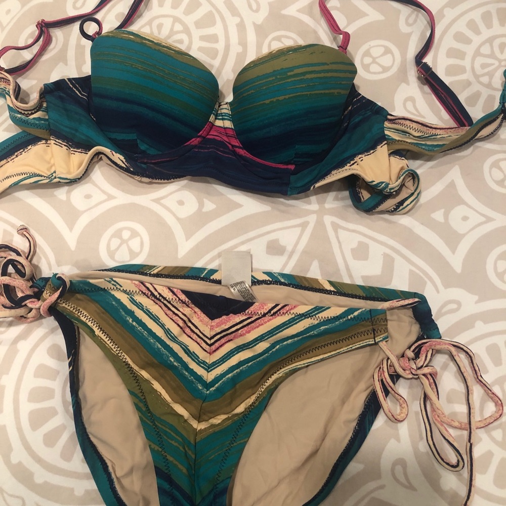 Anthropologie swim bikini xs